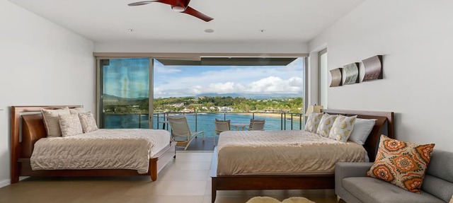 Modern Oceanfront Resort Living. Luxury Oceanfront Bedroom Suites. Sleeps 10!
