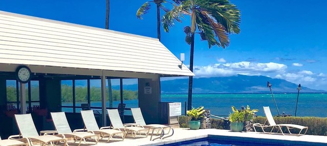 Oceanfront! Wavecrest Building "A" on the Island of Moloka'i.