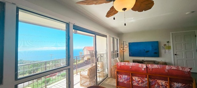 Peaceful Kona Getaway with Ocean Views | 2-Bedroom Condo at Kona Coffee Villas