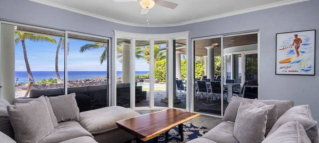 Kona Blue: Secluded Beachfront Home w/Private Pool, AC & Ocean Views