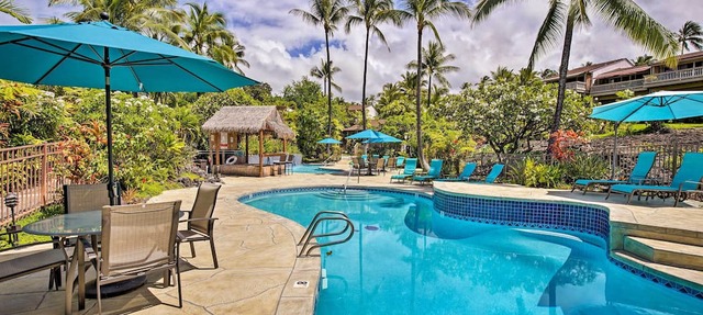 1 Mi to Beach: Kailua-Kona Condo w/Pool Access!