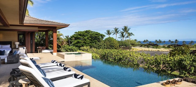 Luxury 5BR Kulanakauhale Estate 3558 at Hualalai – Infinity Pool & Ocean Views