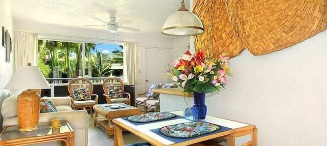 Lounge on your lanai to take in the fragrances of the "Garden Island."