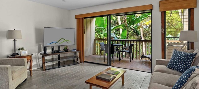 Waikomo Stream Villas #420 By Parrish Kauai: updated and spacious unit, walk to