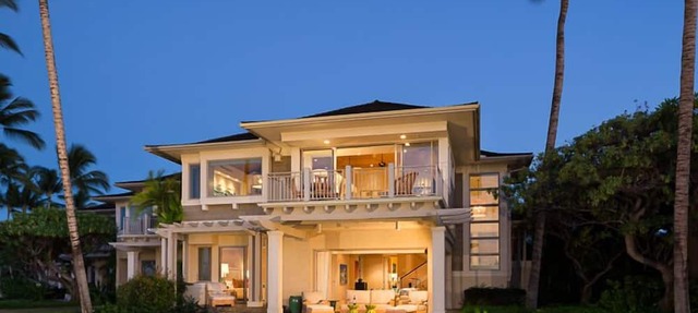 Hualalai Palm Villa130A ~ Stunning Sunset Views~Signature Garden Shower