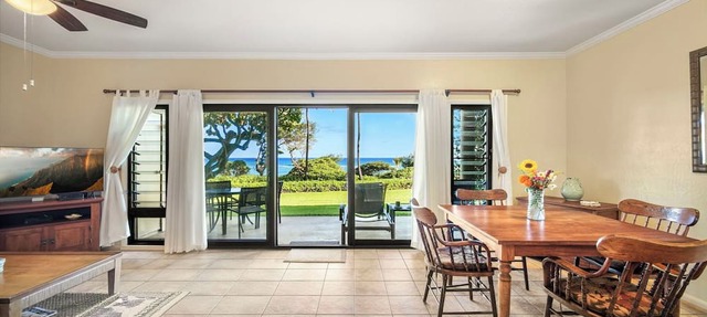 Kaha Lani #121, Oceanfront, Steps to Beach, Sunrise Views from Private Lanai