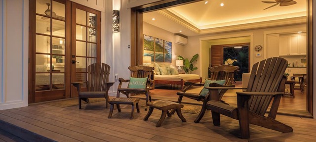 Designer Two Bedroom | Directly Beachfront | AC | Gourmet Kitchen | Private