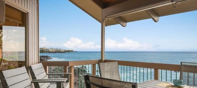 Aloha Condos, Kanaloa at Kona, Condo 1803, Oceanfront, AC