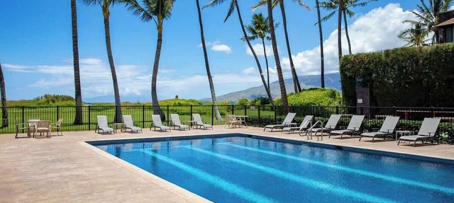 Kihei beach condo - lanai, pool & beach access