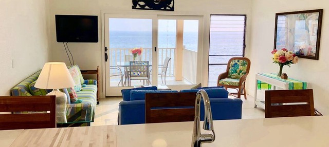 A Must See! Beautifully renovated Direct Ocean Front condo. 1 Bedroom, 1 Bath.
