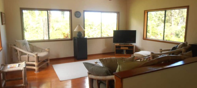 OCEAN View large home close to BEACH on 3 private landscape acres.