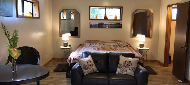 Spacious suite on twelve acres