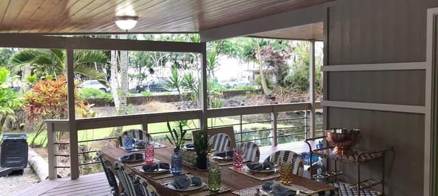 Private home across the street from the beach. Minutes from downtown Hilo