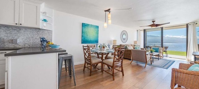 SUMMER SALE! 2BD OceanFront Getaway w AC Pool - Lauloa 105