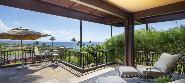 Mauna Kea Villas #13 w/AC: Luxurious Oceanview, Serene Lanai & Coastal Views