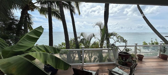 Beachfront South Shore Retreat with Stunning Ocean View Deck, Surf Near Waikiki