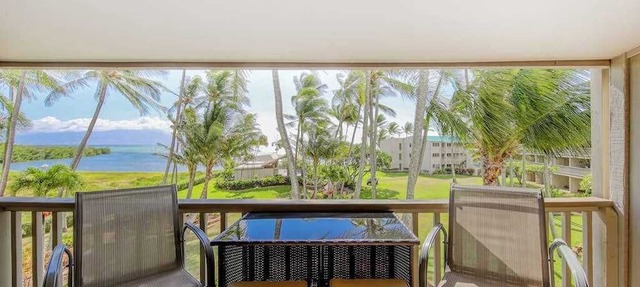 Relax on a Shaded Lanai in an Ocean-View Condo with Pool & Cabana
