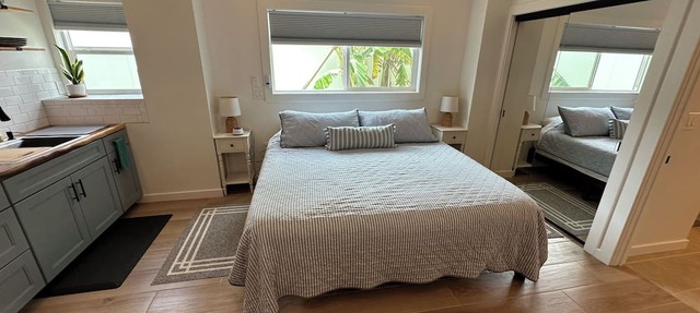 Studio with AC and kitchenette