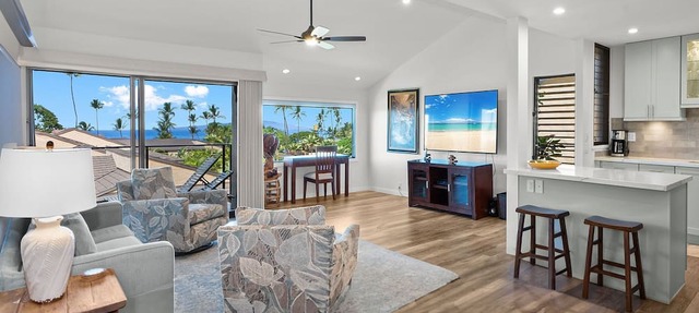 Wailea Elua 702 - Beautifully Renovated, Stunning Ocean Views, Central AC, Wi-Fi