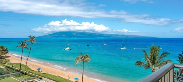 Maui Resort Rentals: The Whaler 707 - Luxuriously Remodeled 7th Floor 1BR/2BA w/Stunning Ocean and Mountain Views!