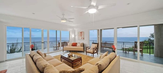 Waterfalling Estate is an oceanfront compound on the Big Island unlike any other