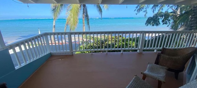 Tranquil Beachfront Duplex-type Private House!