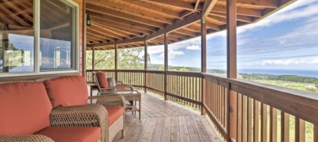 Ocean View Mountain Home by Akaka Falls.