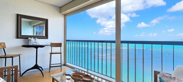 Beachfront 8th Floor Sans Souci Studio - 30 Day Rental