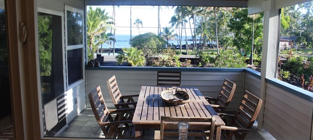 Best Hilo Location. Luxury Ocean Frt, black sand & turtles @ Richardsons Beach