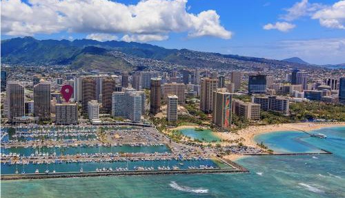 Ilikai Marina condo for rent with free parking