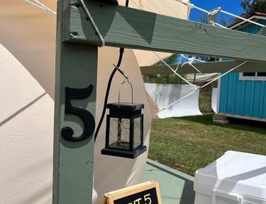 North Shore Glamping Camping Laie, Oahu, Hawaii